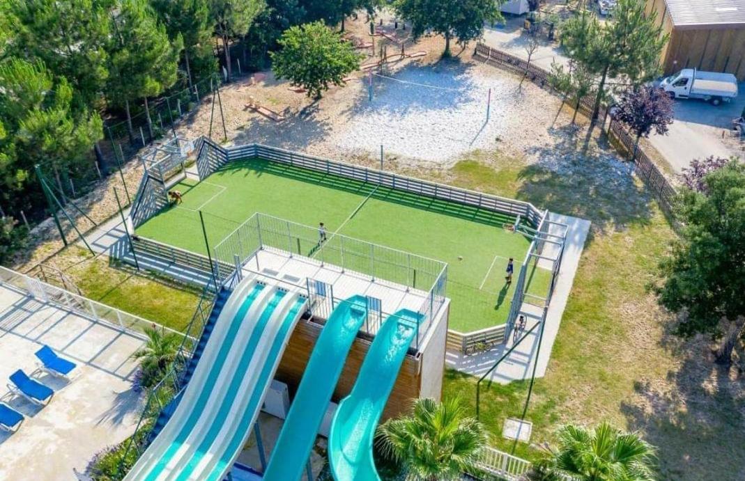 Camping Des Dunes De Contis Mobilhome 3Ch, Saint-Julien-en-Born Eksteriør billede
