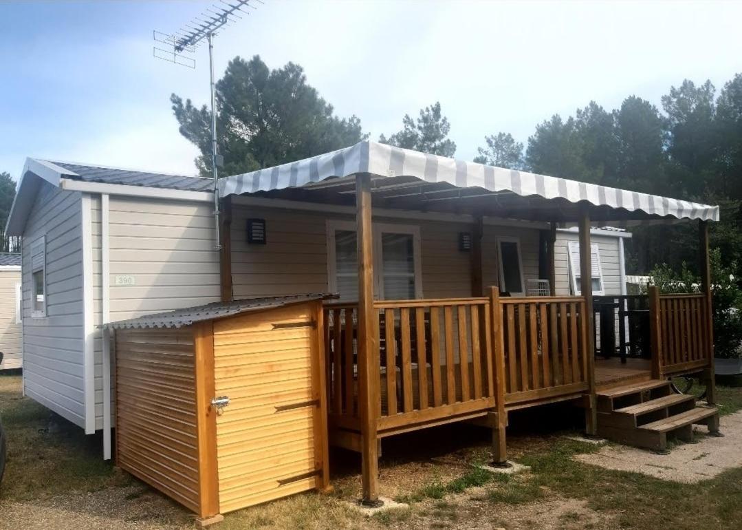 Camping Des Dunes De Contis Mobilhome 3Ch, Saint-Julien-en-Born Eksteriør billede