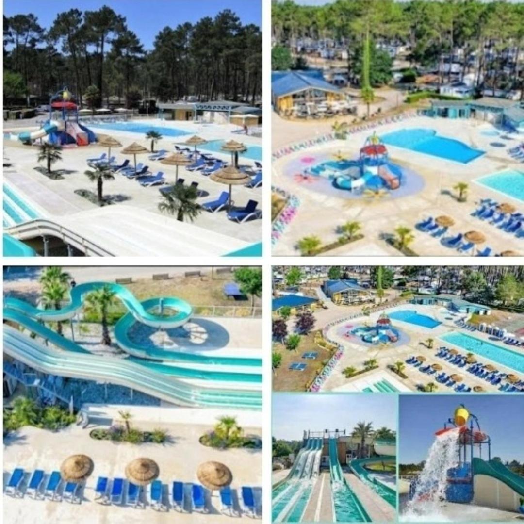 Camping Des Dunes De Contis Mobilhome 3Ch, Saint-Julien-en-Born Eksteriør billede